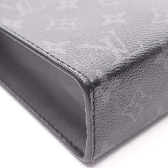 Louis Vuitton Gaston Bum Bag Shoulder Bag Monogram Eclipse Black - Picture 5 of 10